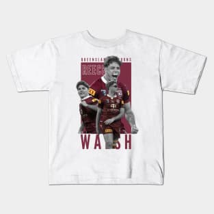 Reece Walsh Queensland Maroons Kids T-Shirt